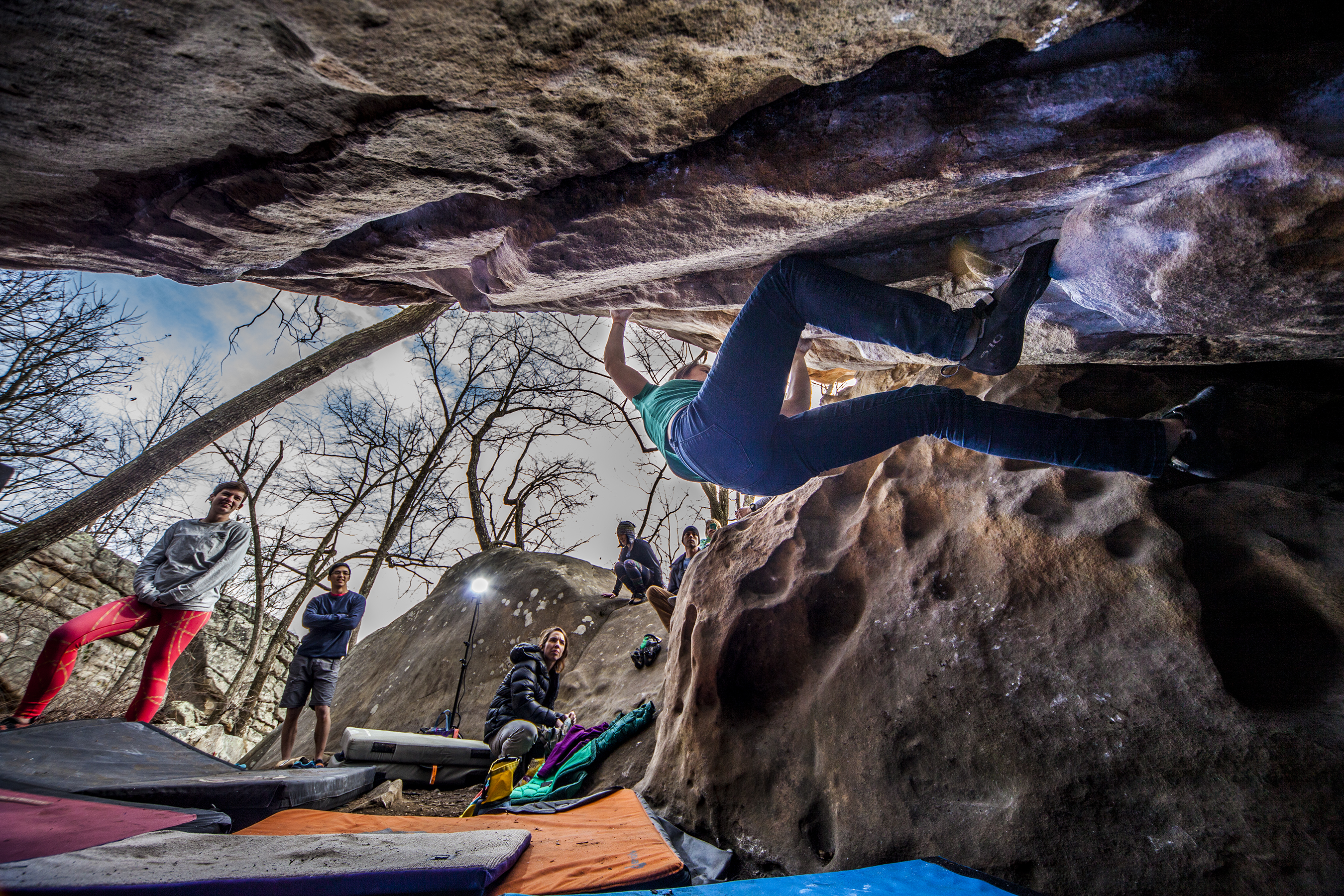 Bouldering Stone Fort, TN, SoddyDaisy, Tennessee