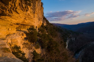 Camp on Big Bluff