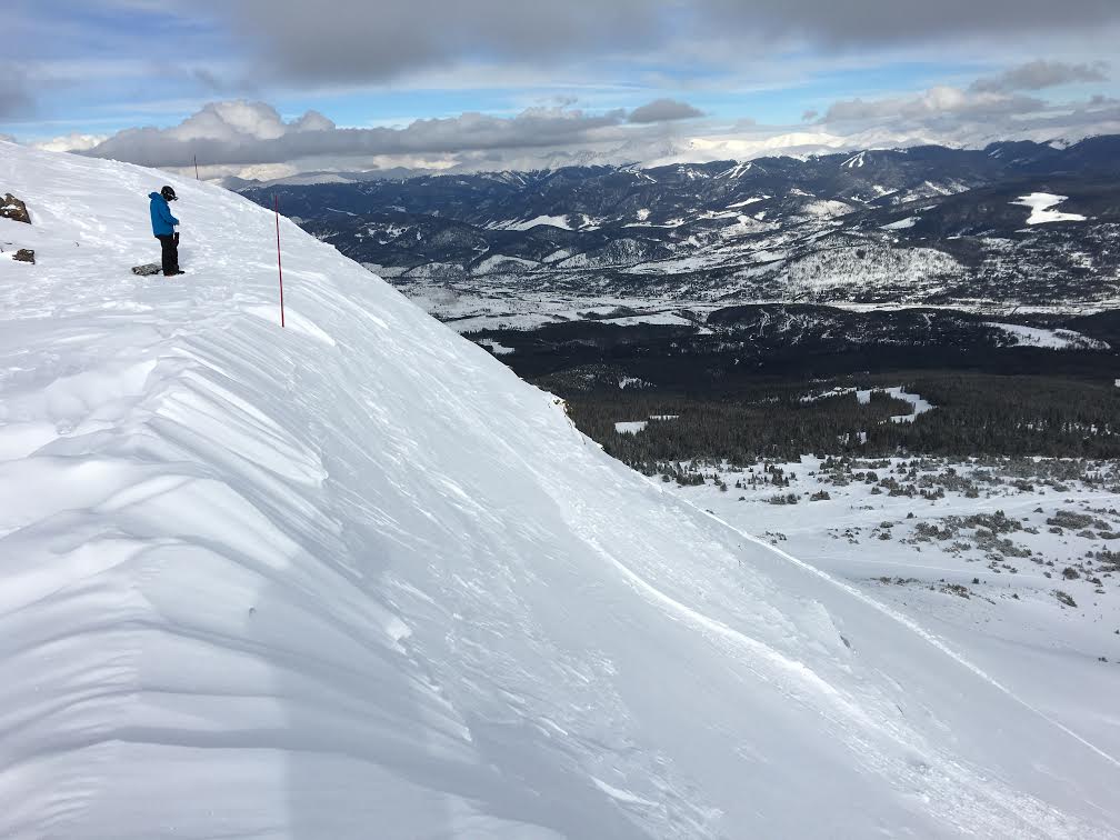 Hike to Ski Peak 7 Powder in Breckenridge