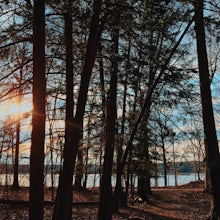 Hike at Eagle Creek Beach