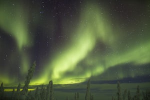 Photograph the Aurora Borealis from the Yukon Crossing