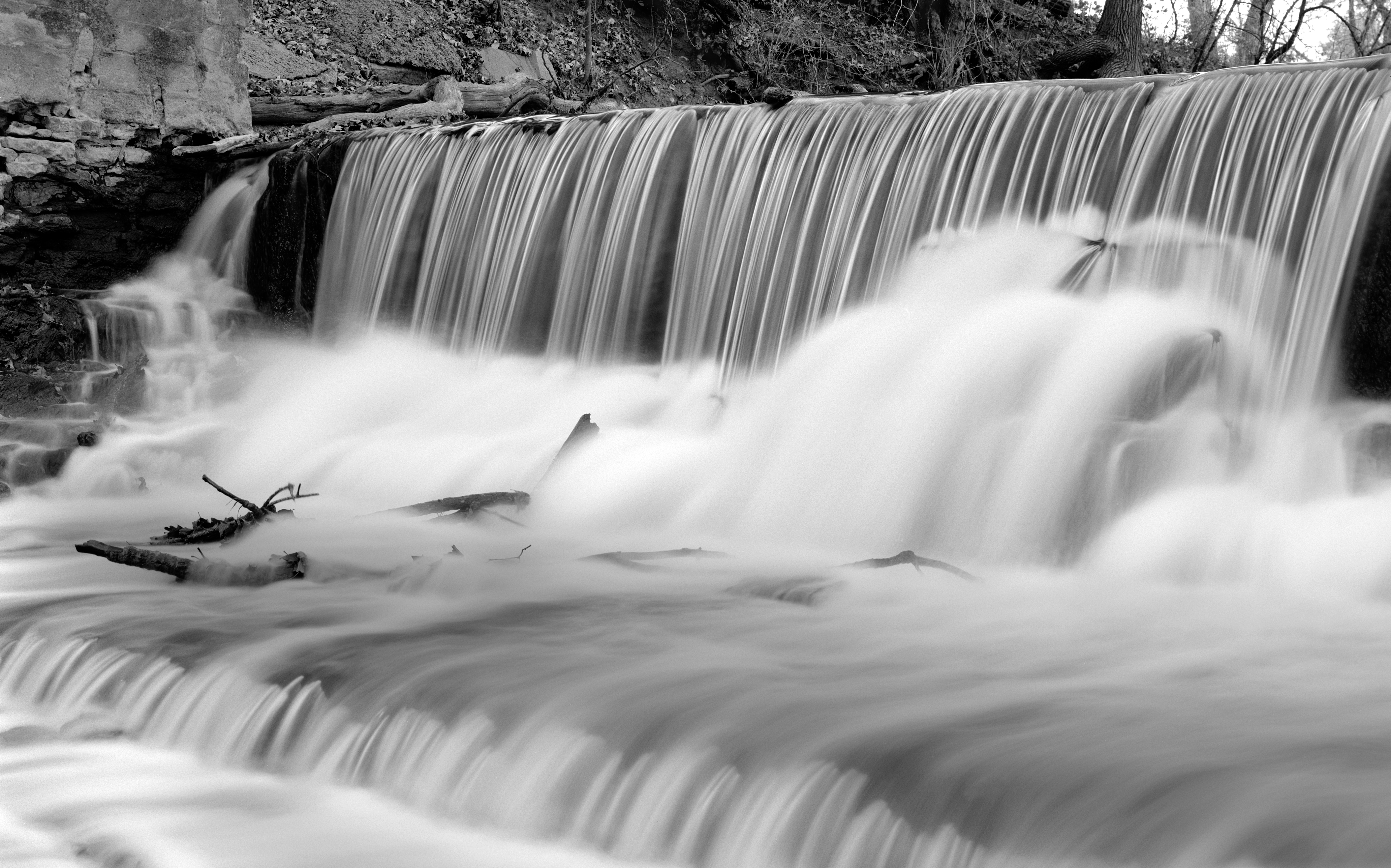 Photograph Brown Park Waterfall