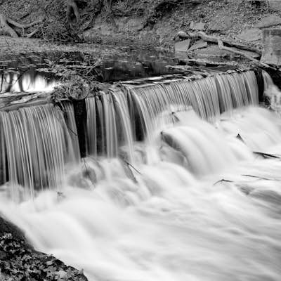 Photograph Brown Park Waterfall
