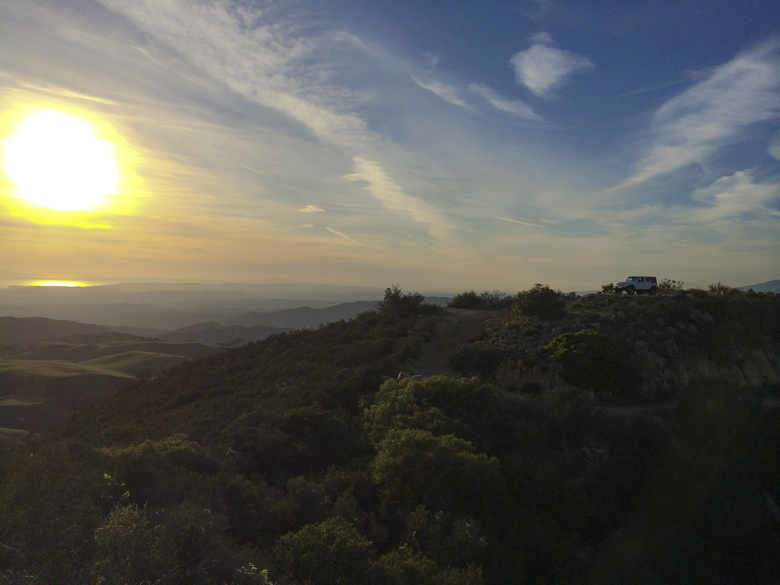 Camp On the Abandoned Santa Margarita Lookout Helipad