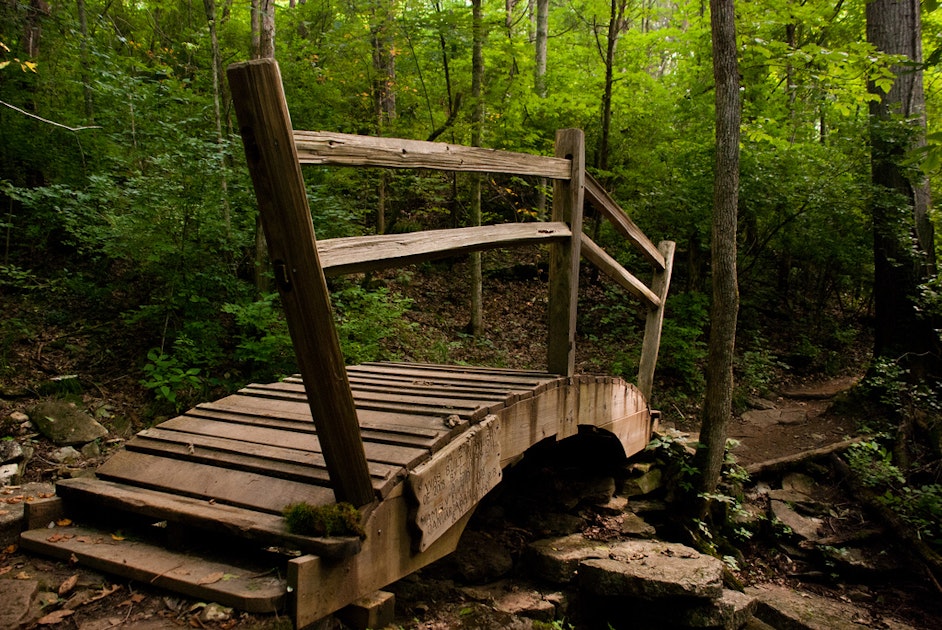 Hike Raven Run Nature Sanctuary Trail, Raven Run Nature Sanctuary Trailhead