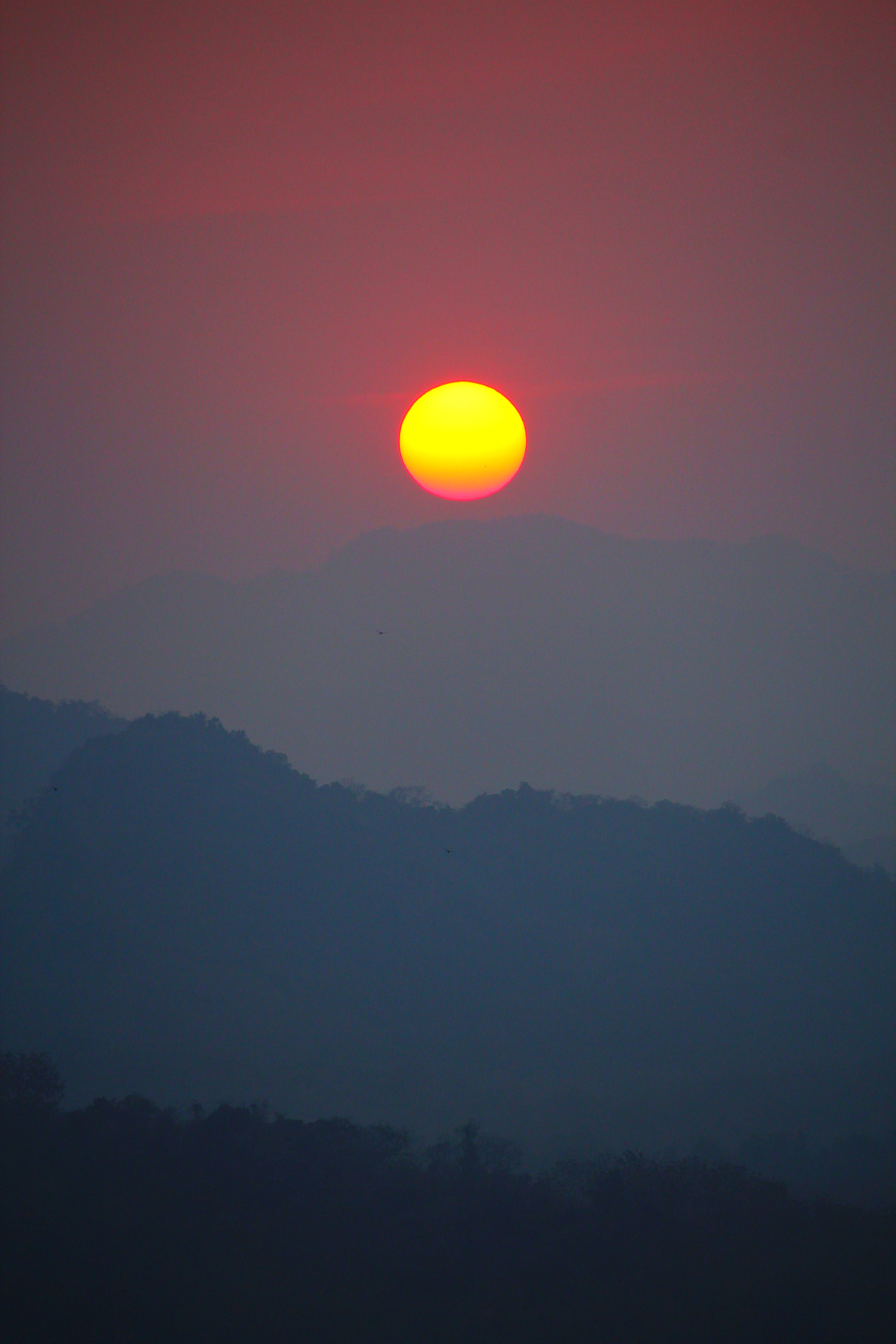 Watch the Sunset from Wat Tham Phousi Temple