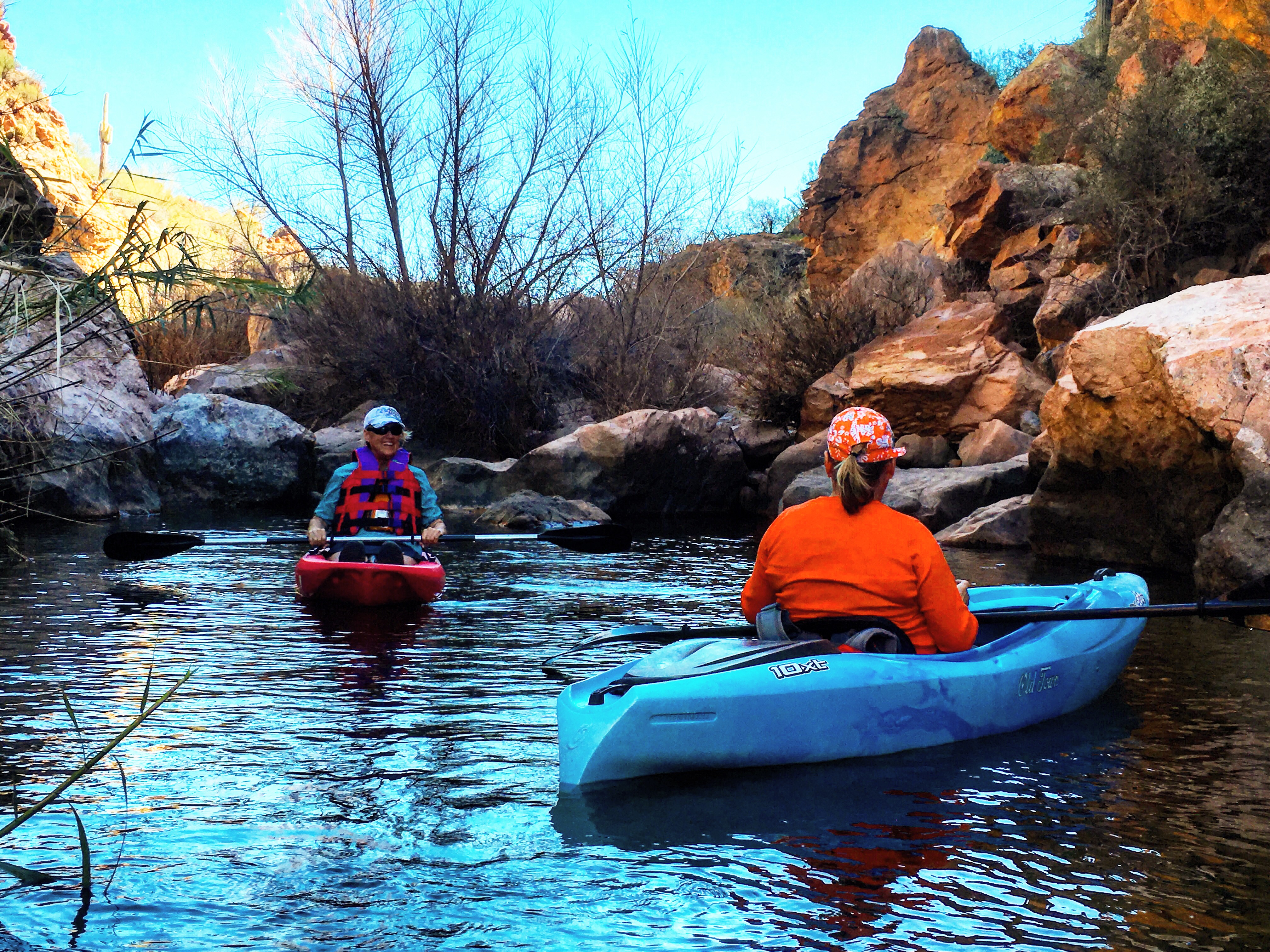 Kayak Canyon Lake Reservoir 