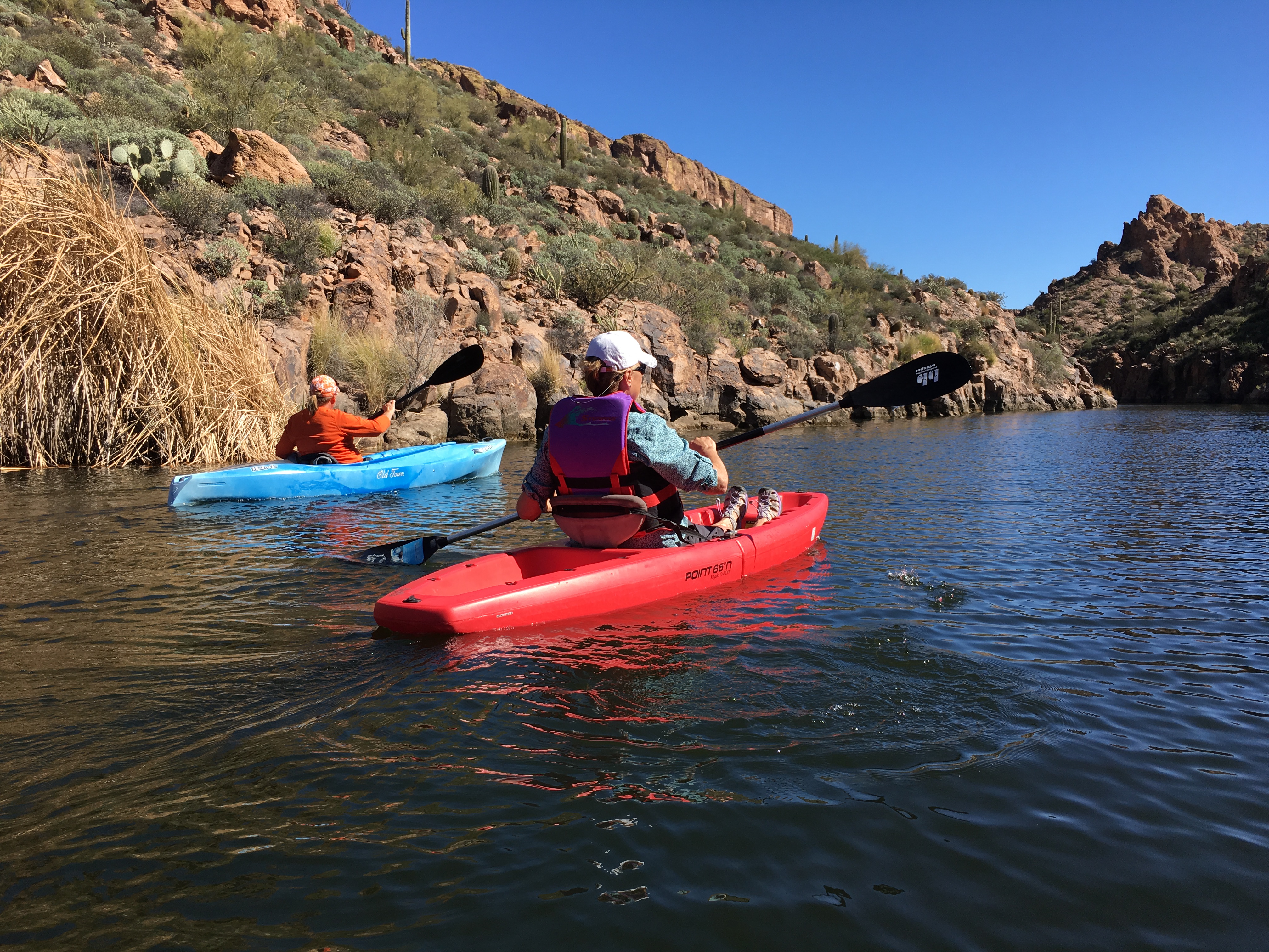Kayak Canyon Lake Reservoir 