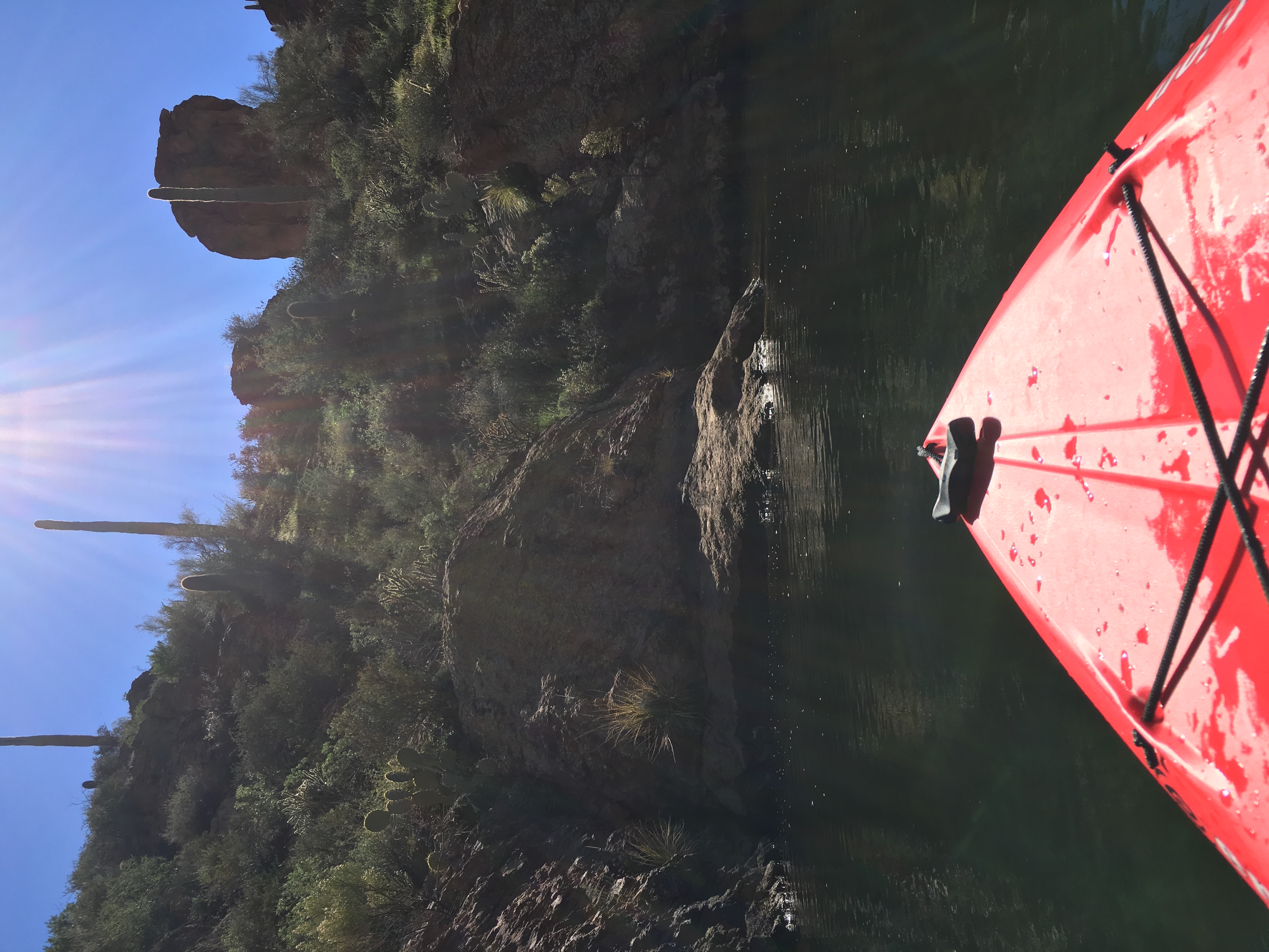 Kayak Canyon Lake Reservoir 