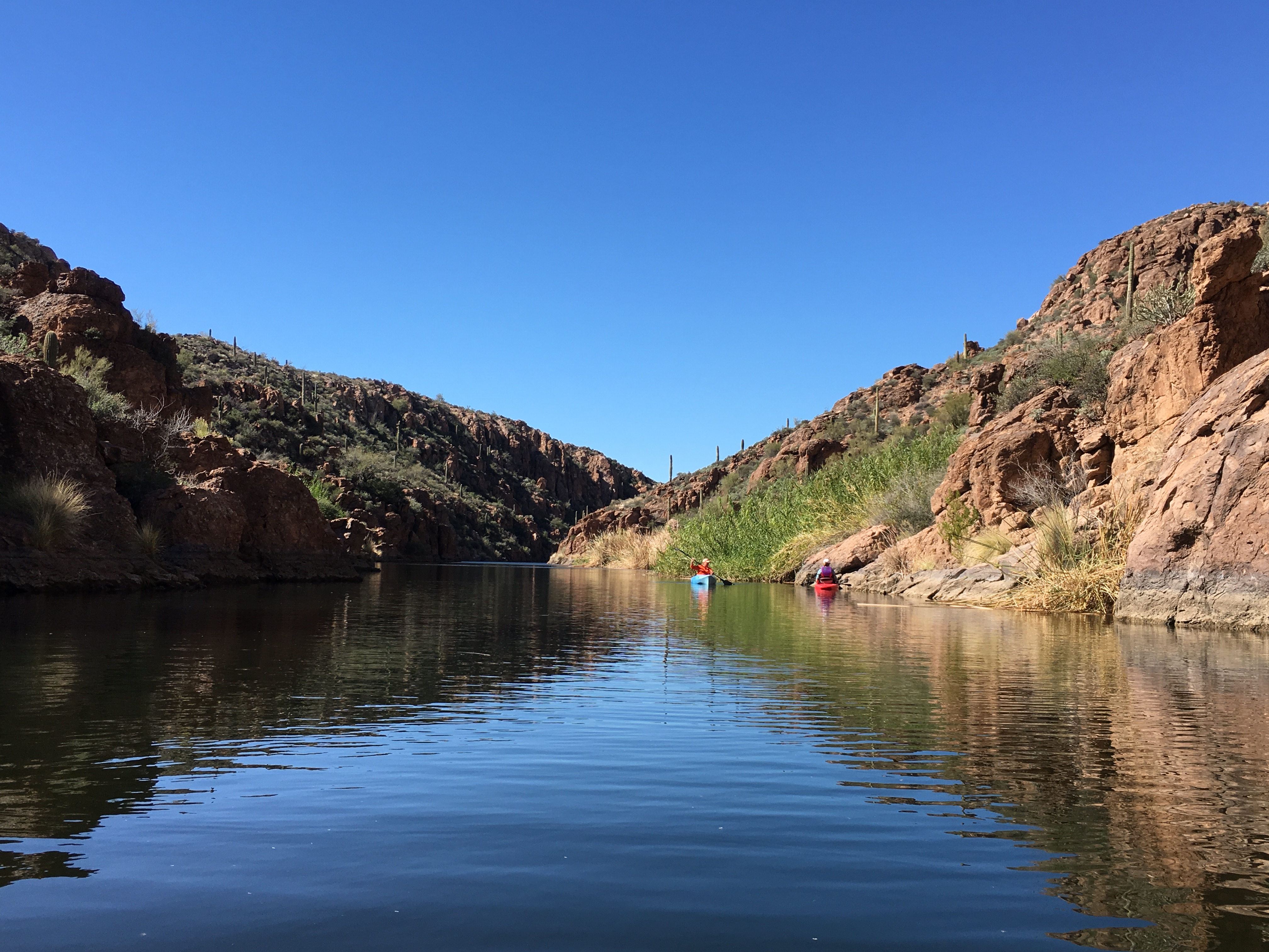 Kayak Canyon Lake Reservoir 