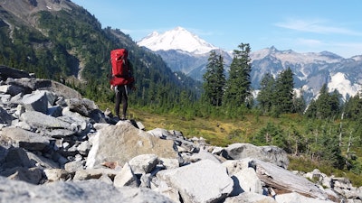 Hike to Lower Curtiss Glacier and Camp at Lake Ann, Lake Ann Trailhead