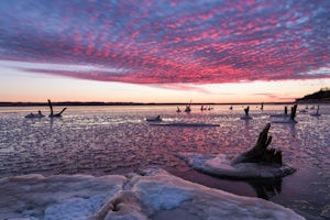 Watch the Sunrise at Tuttle Creek Lake