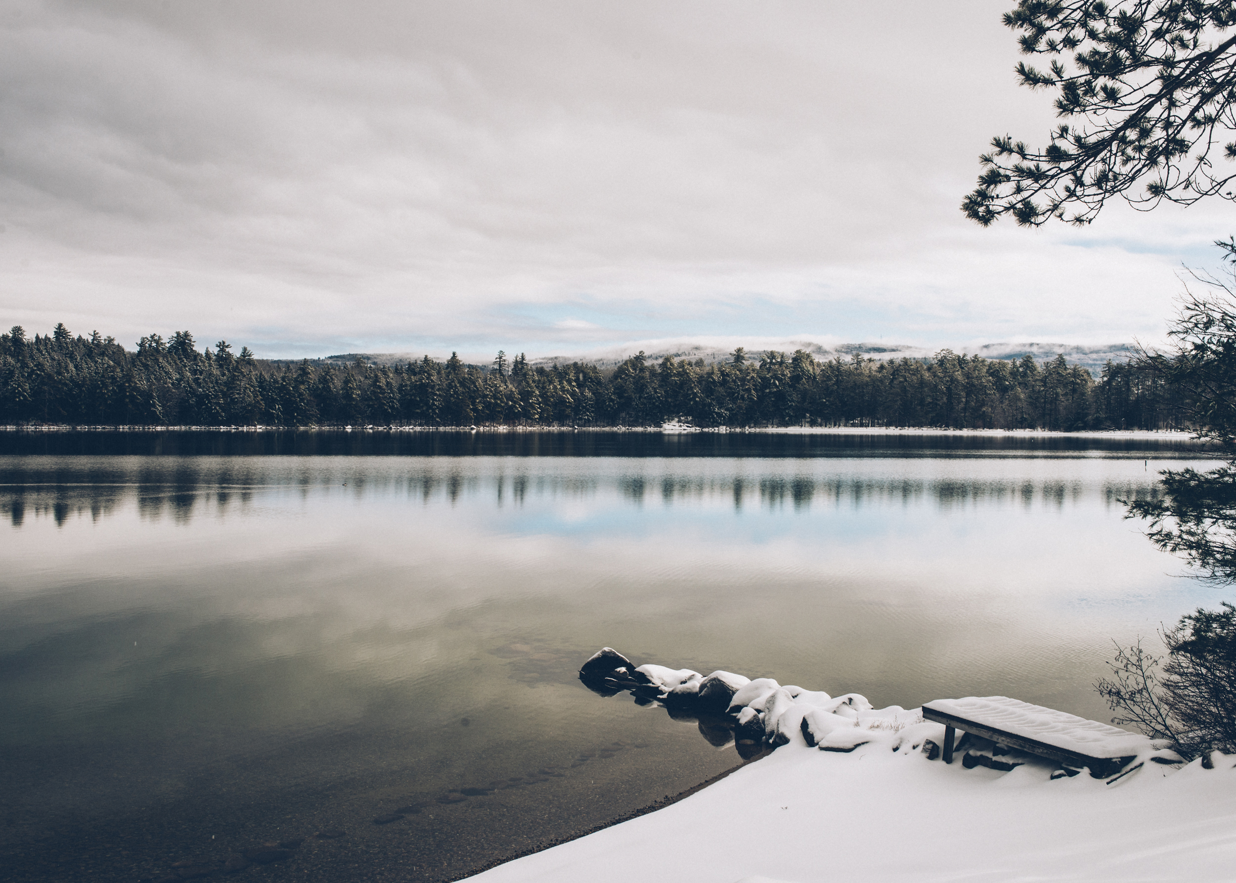 Drive around Newfound Lake 