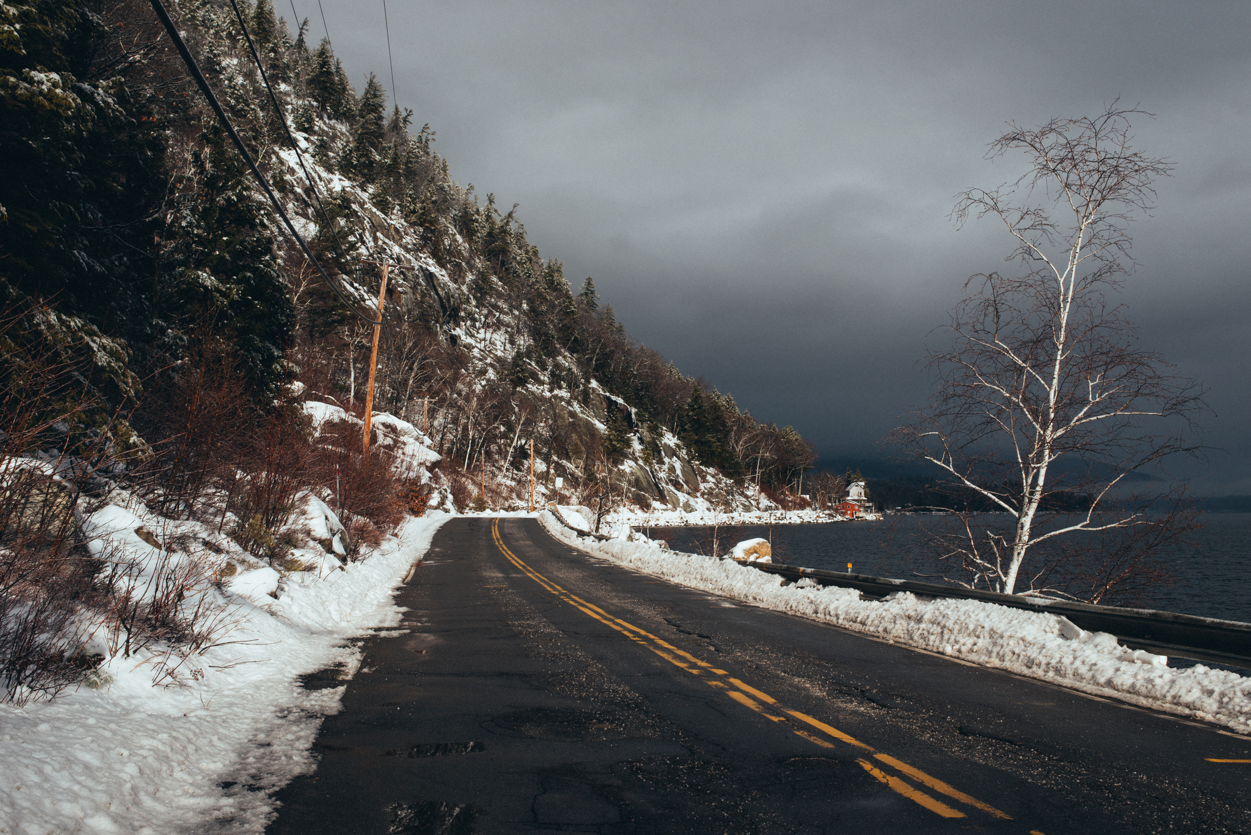 Drive around Newfound Lake 