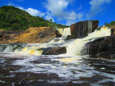 Cachoeira Serra de Dois Irmaos (Saw of Two Brothers Waterfall), Vicosa, Brazil