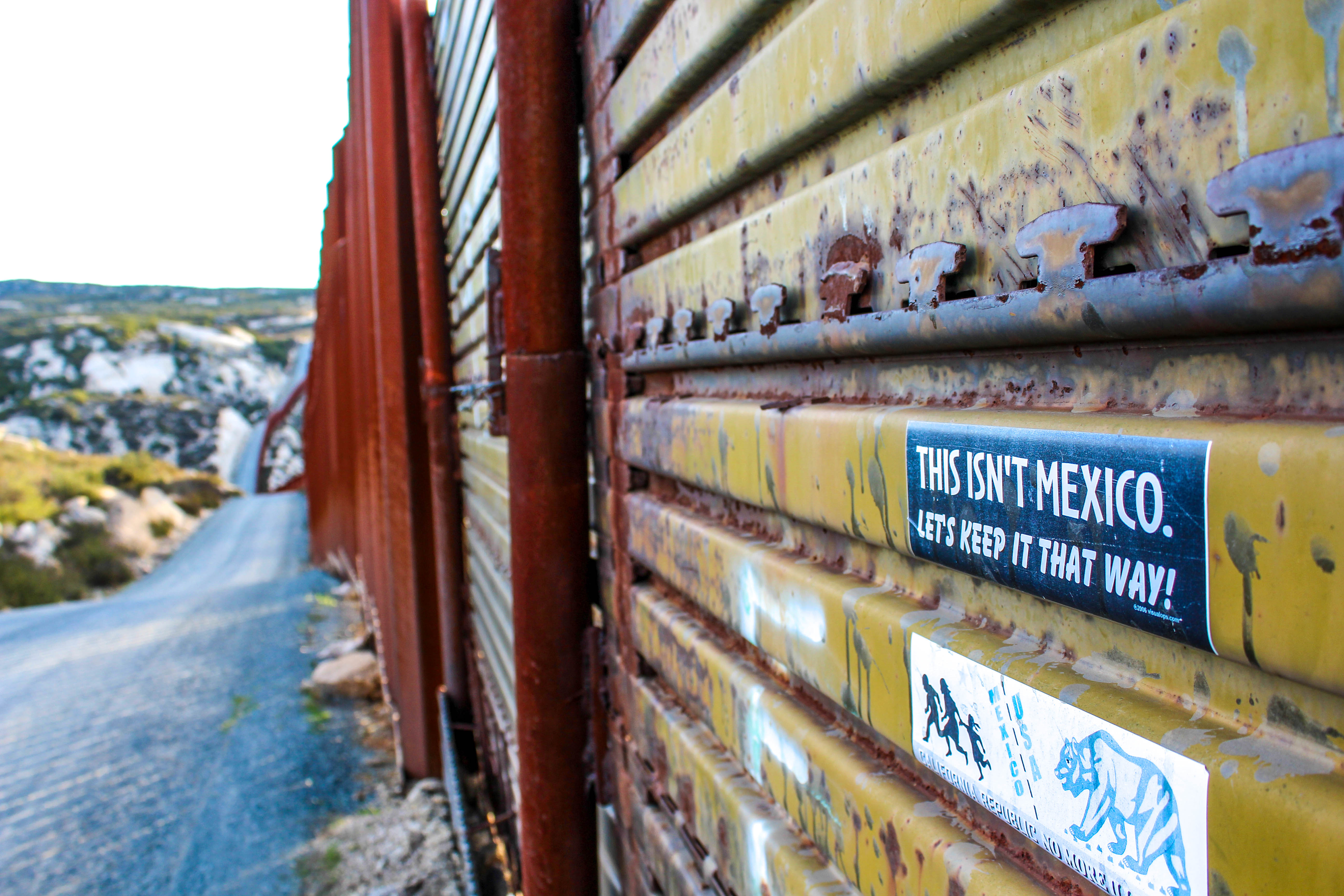 Photograph the Mexican Border on the PCT Southern Terminus