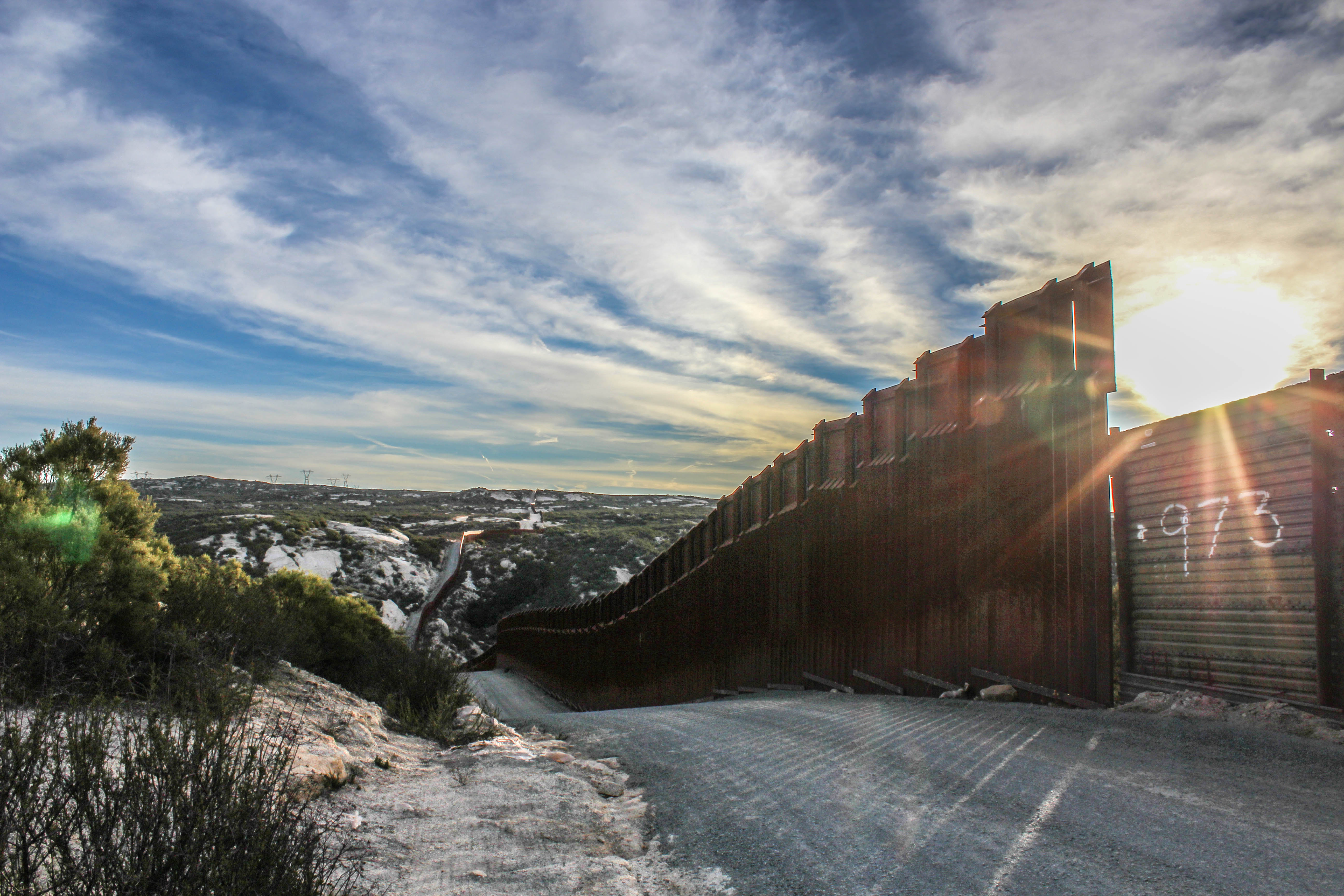 Photograph the Mexican Border on the PCT Southern Terminus
