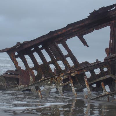 Peter Iredale Shipwreck, Fort Stevens SP