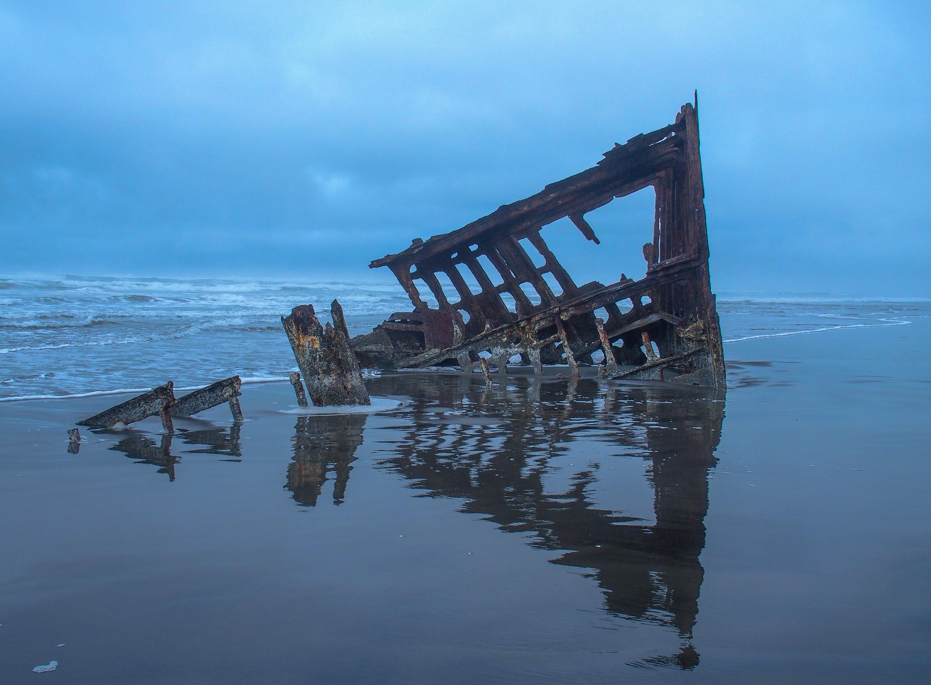 Peter Iredale Shipwreck, Fort Stevens SP