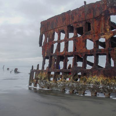 Peter Iredale Shipwreck, Fort Stevens SP