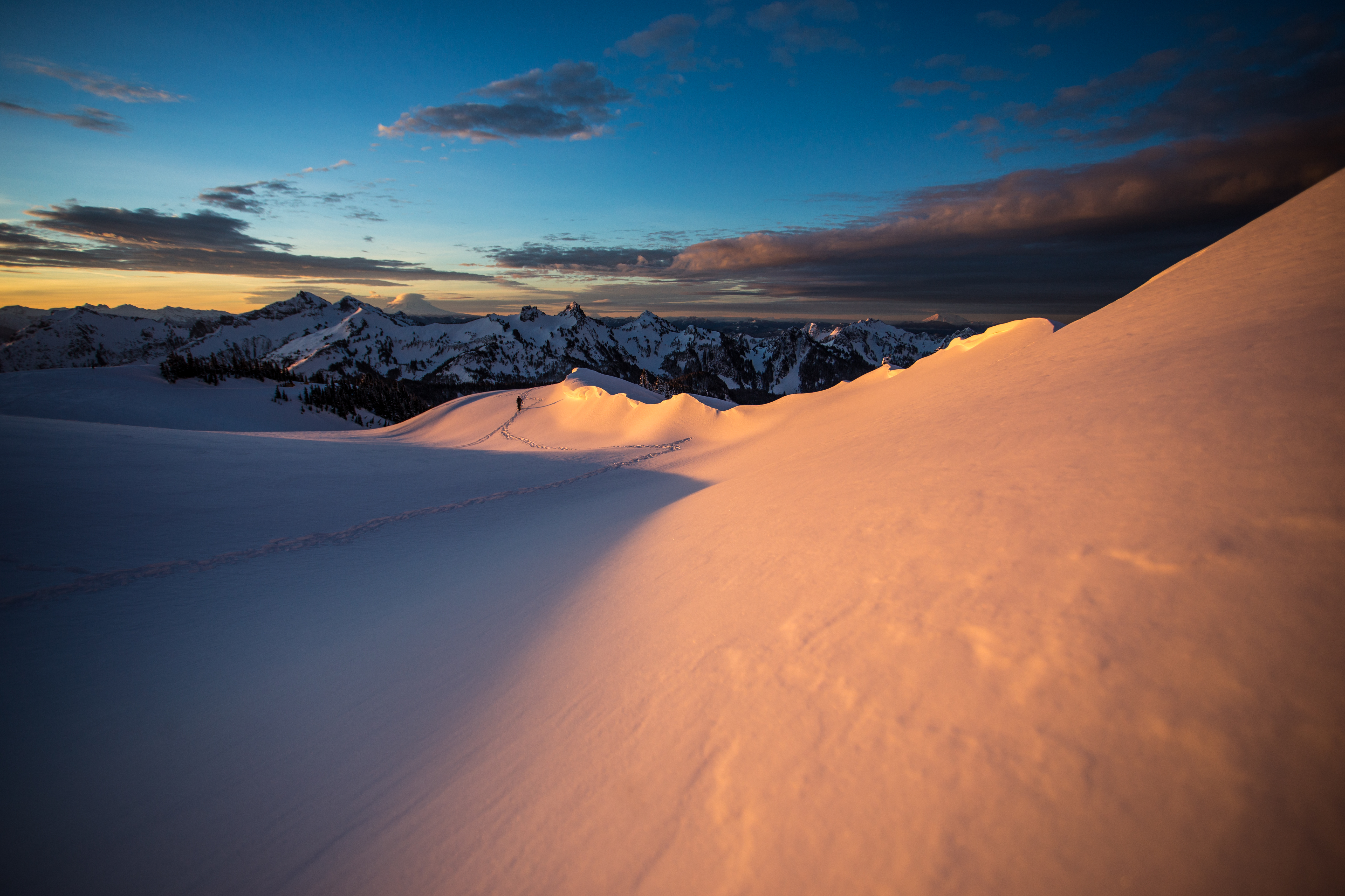 Glacier Vista via Skyline Trailhead