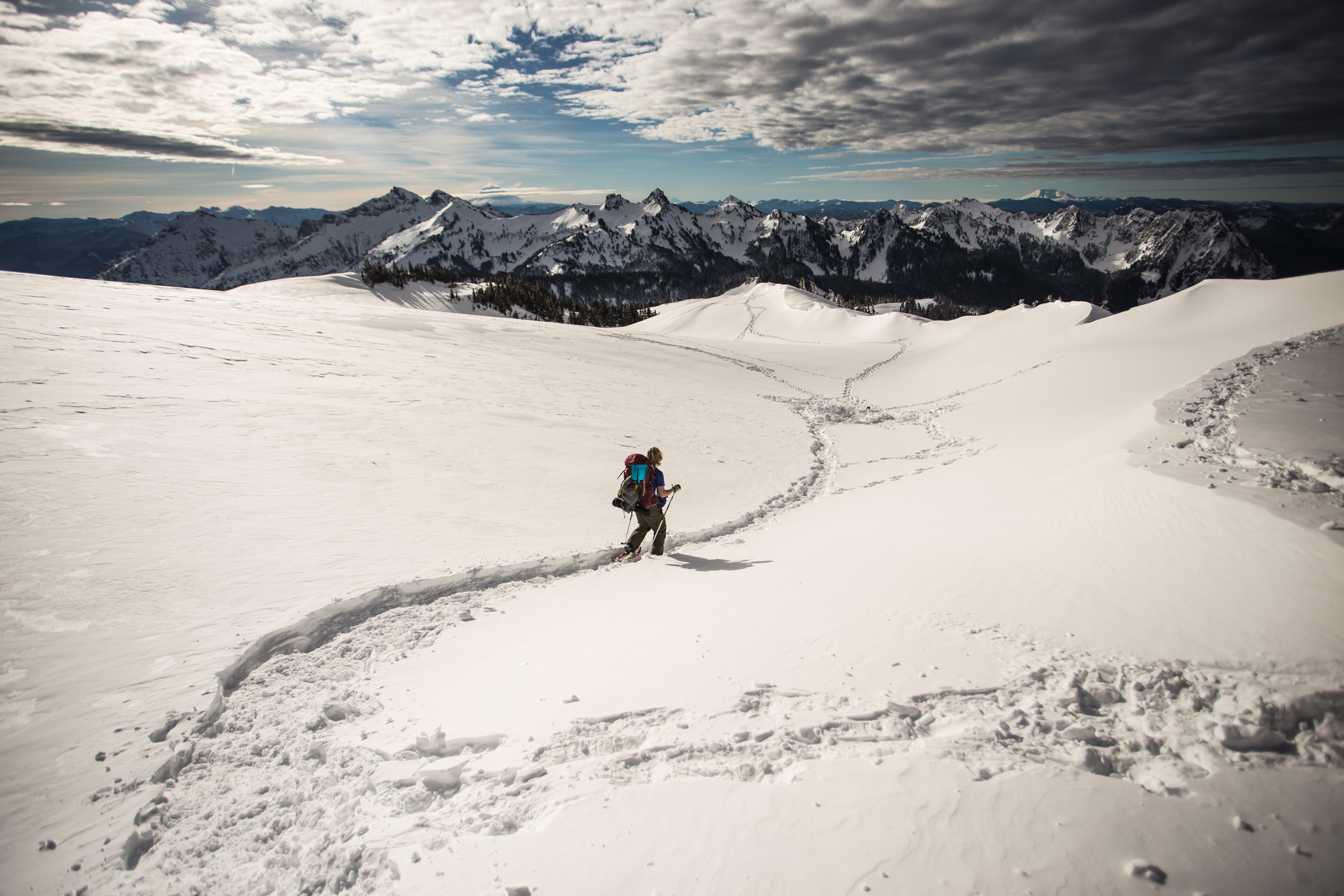 Glacier Vista via Skyline Trailhead