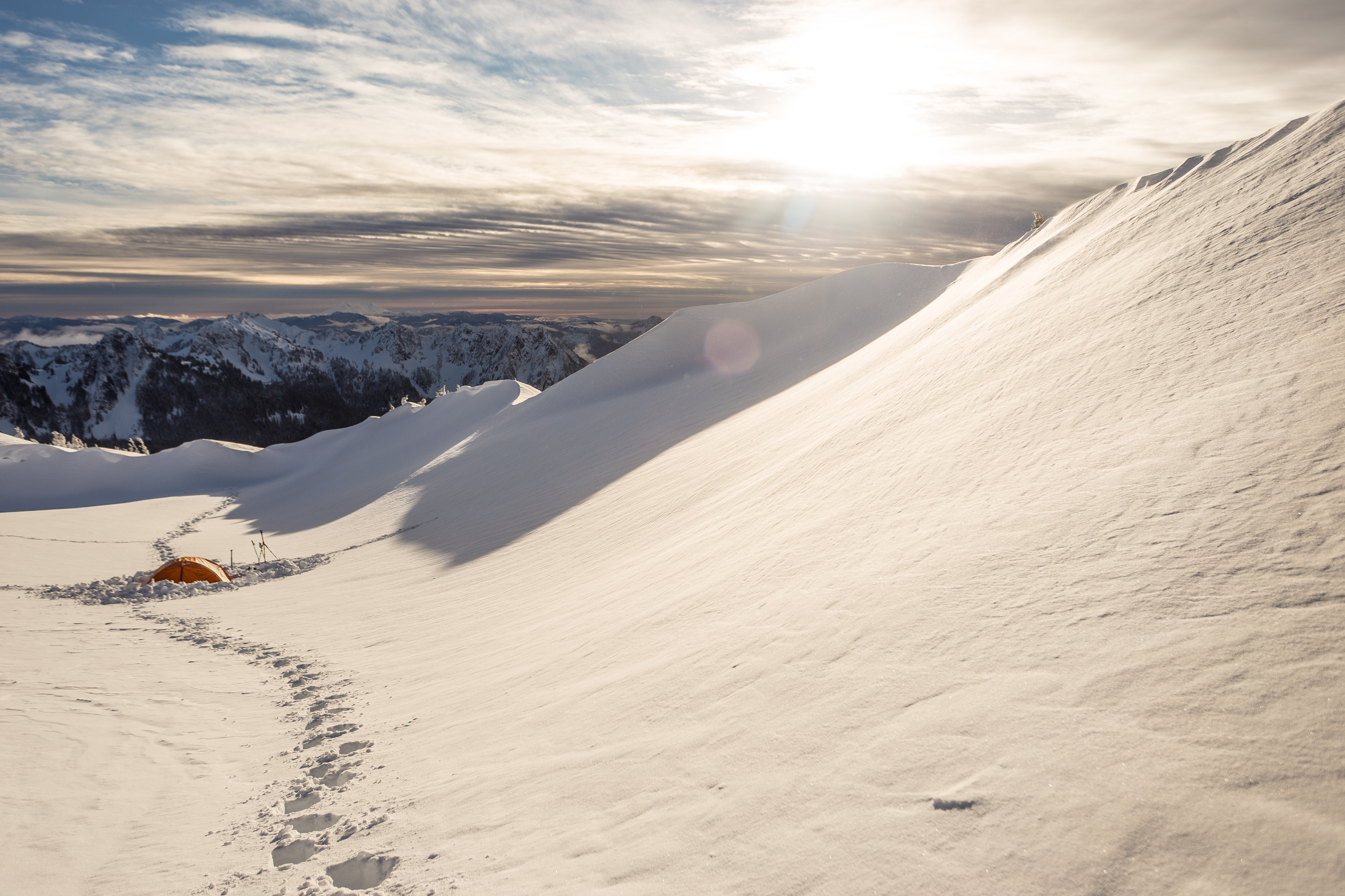 Glacier Vista via Skyline Trailhead
