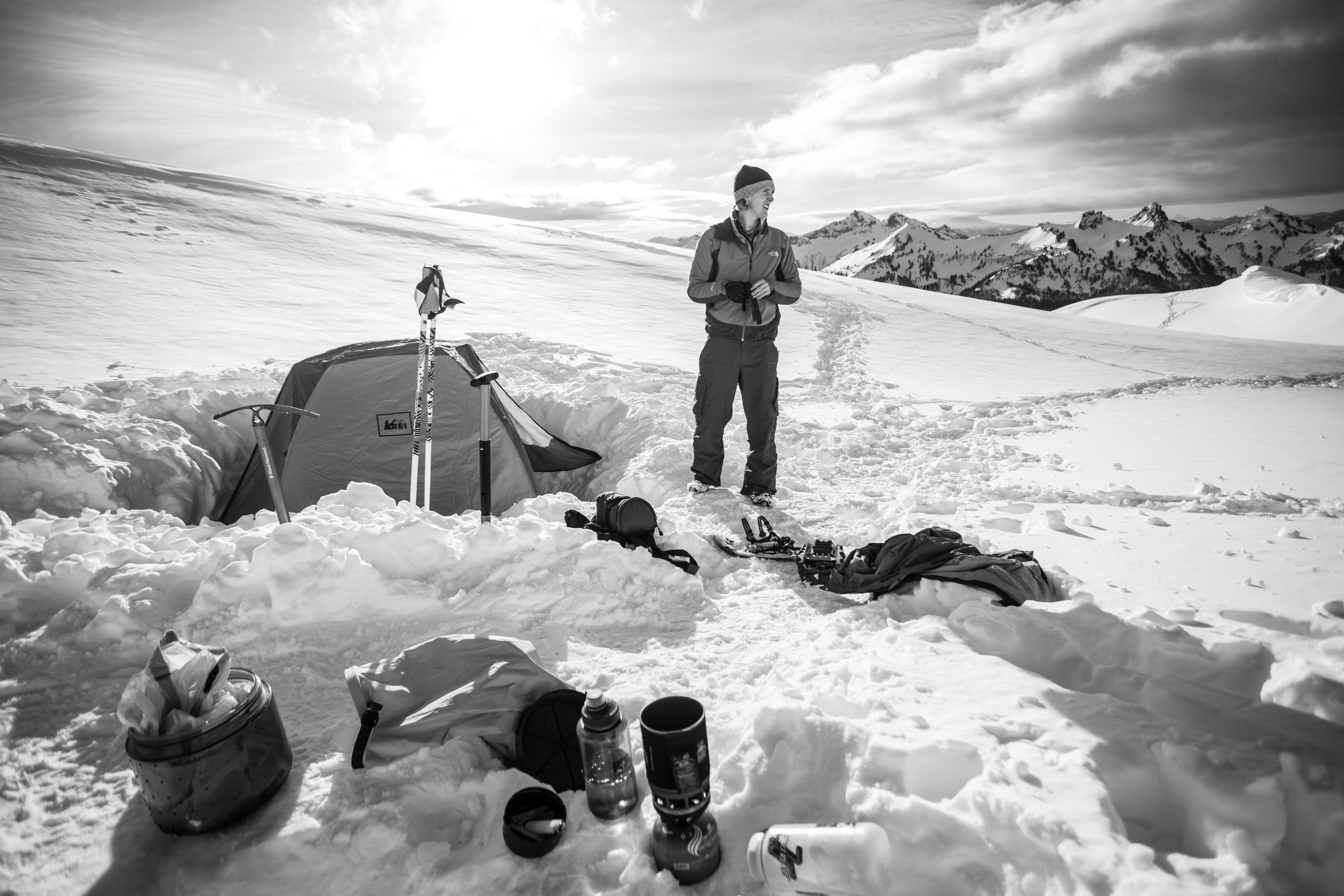 Glacier Vista via Skyline Trailhead