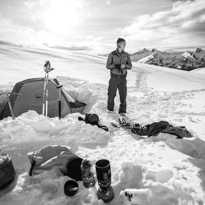 Winter Camp at Glacier Vista