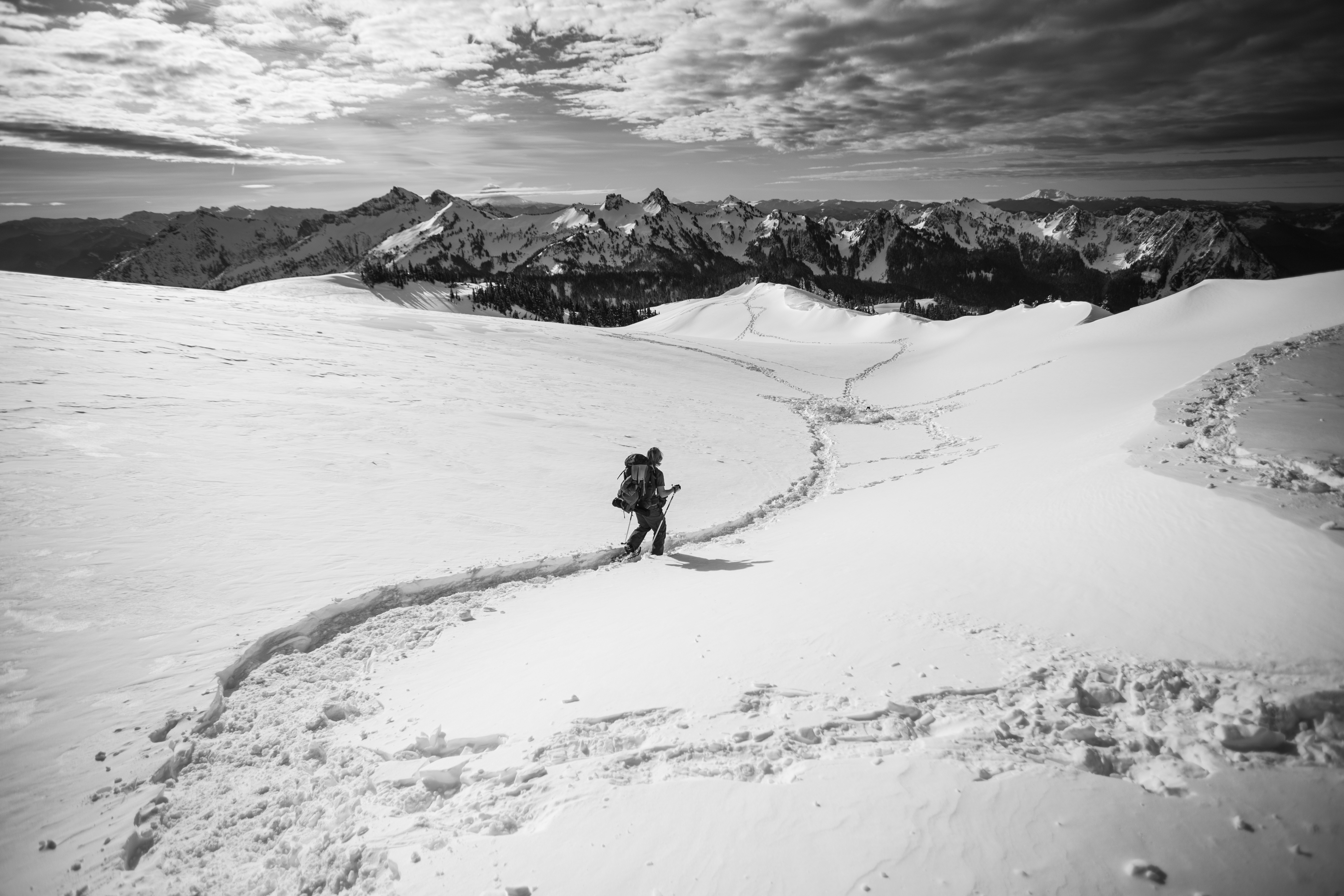 Glacier Vista via Skyline Trailhead