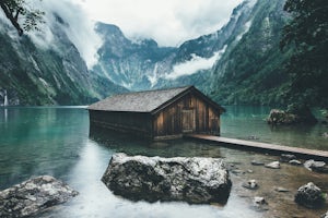 Hike to Röthbachfall in the Alps of Berchtesgaden NP