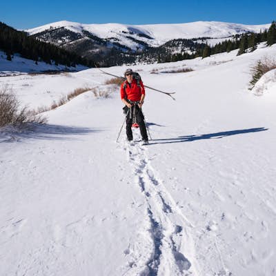 Ski or Snowshoe to the Weston Pass Hut