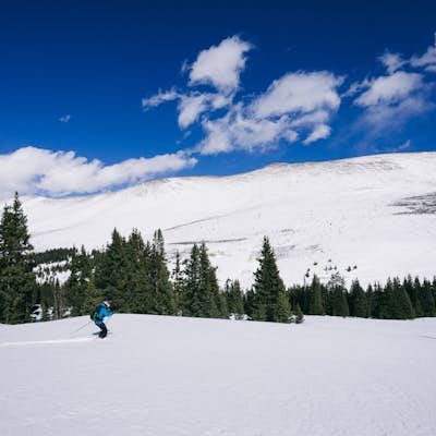 Ski or Snowshoe to the Weston Pass Hut