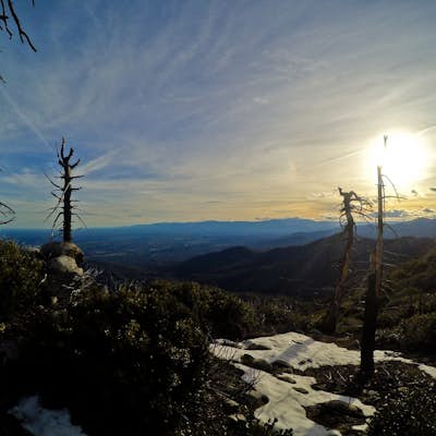 Hike to the top of South Fork Mountain