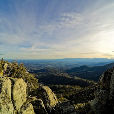 Hike to the top of South Fork Mountain