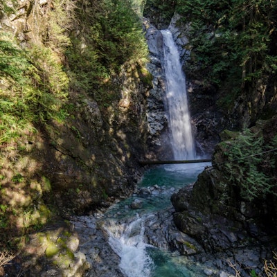 Hike to Cascade Falls, British Columbia, Cascade Falls Regional Park