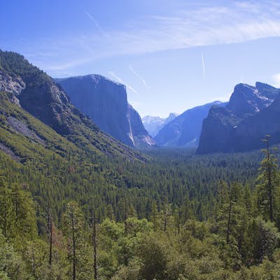 Photographing Yosemite Valley Tunnel View