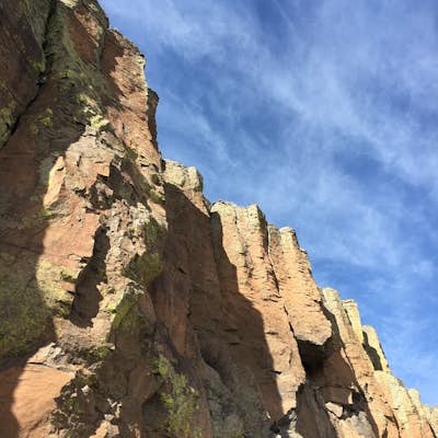 Rock Climb at Sugarite Canyon
