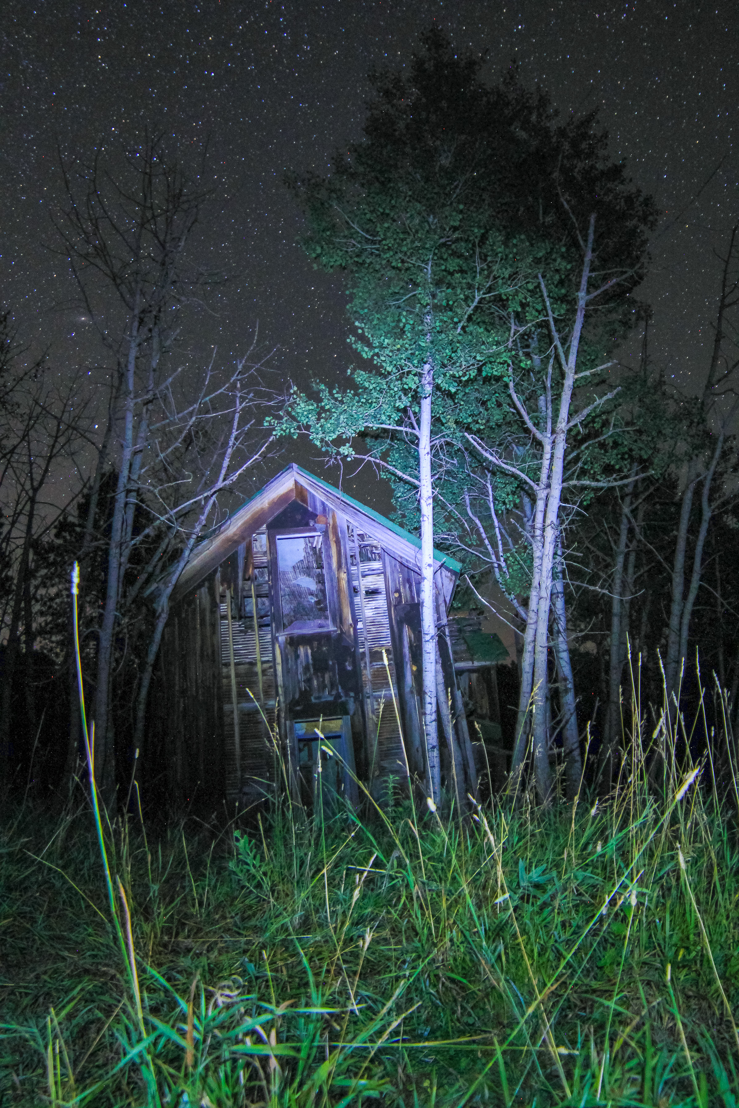 Stargaze at Spokane Ghost Town