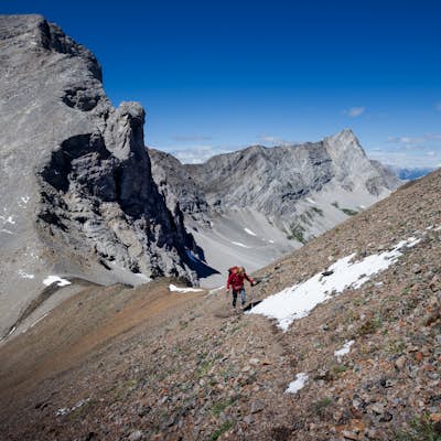 Hike to Grizzly Ridge near Highwood Pass