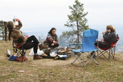 Camping at Mount Nebo