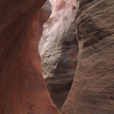 Hike Red Hollow Slot Canyon
