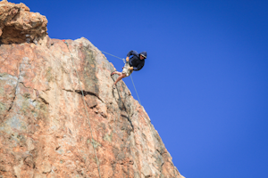 Rock Climb at Point Dume