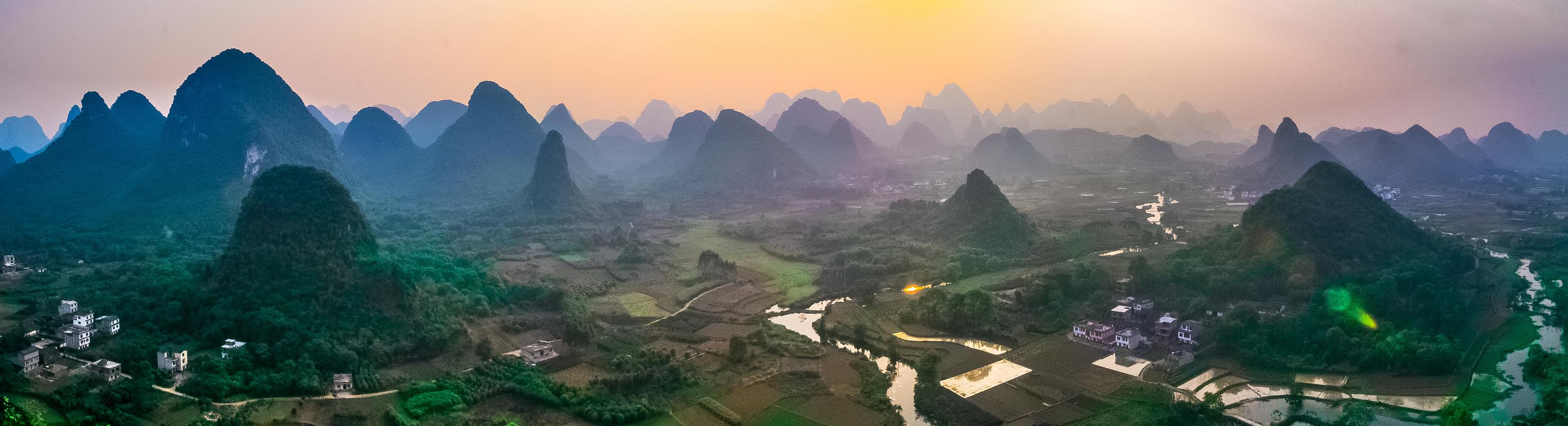 Hike to Cuipingshan Hill Peak (Yangshuo, China)