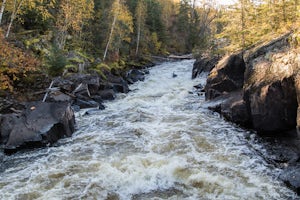 Kayak the Bird River Canyon