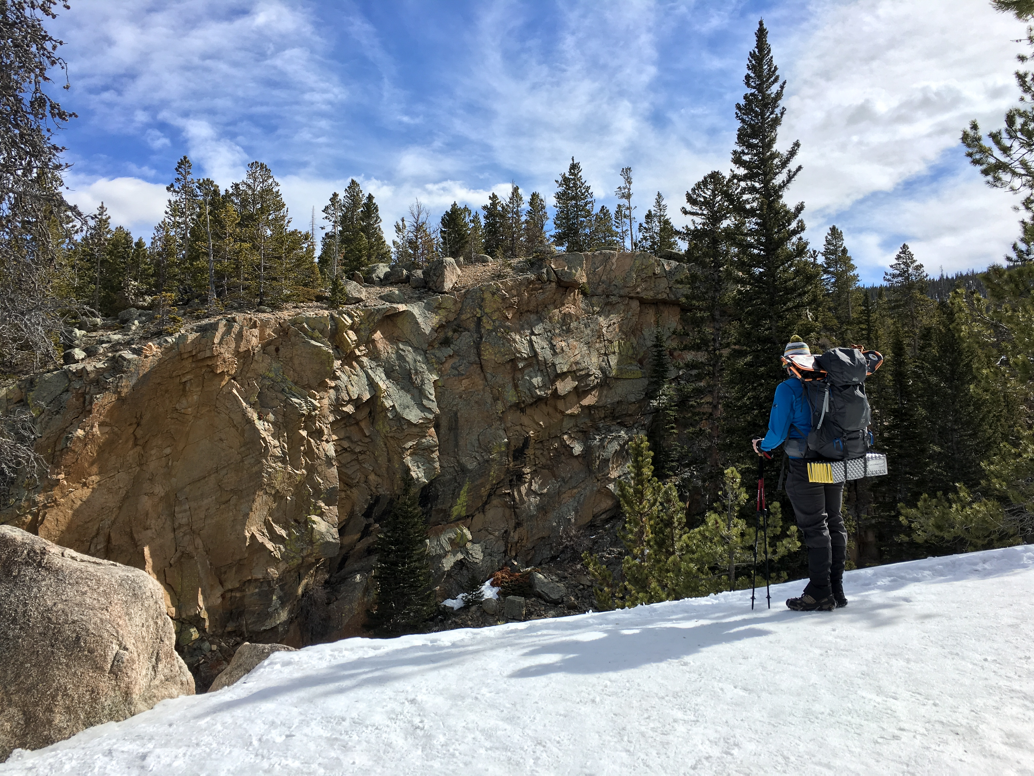 Winter Hike to Loch Vale