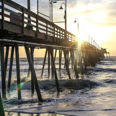 Catch a Sunset at the Imperial Beach Pier