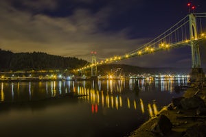 Photograph the St. John's Bridge