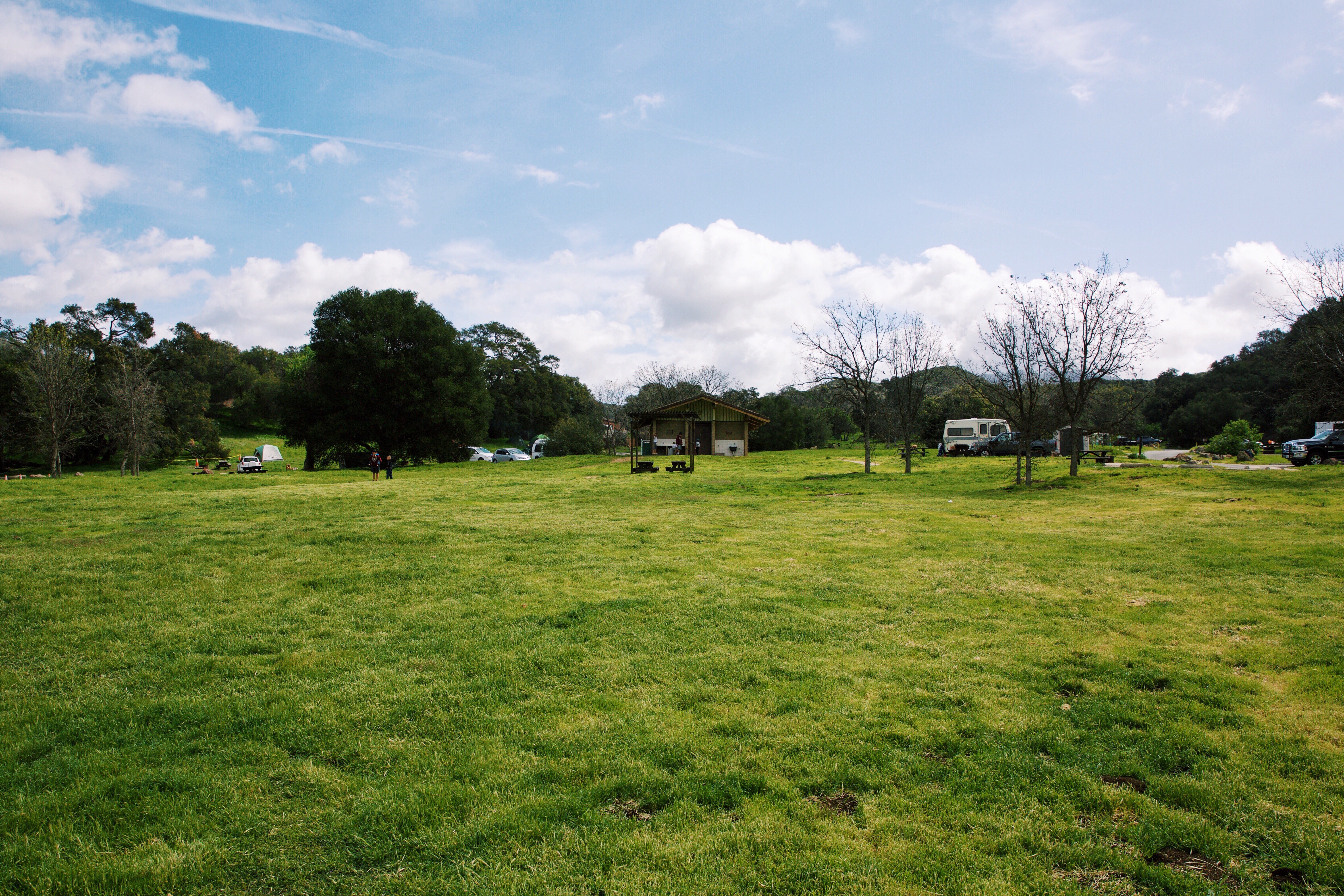 Camp at Malibu Creek State Park
