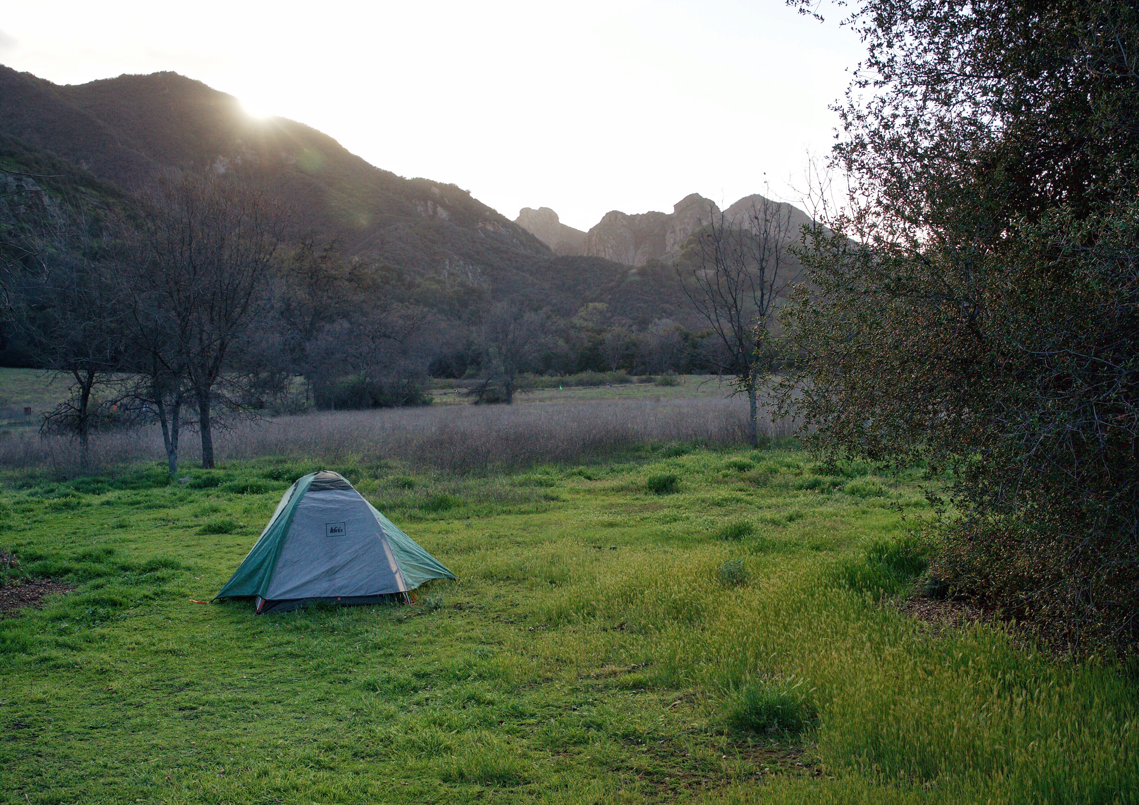 Camp at Malibu Creek State Park